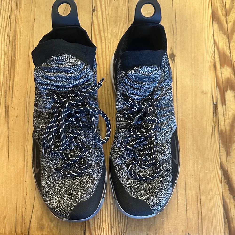 Nike KD11 XI KD Black and Gray Kids Sneakers